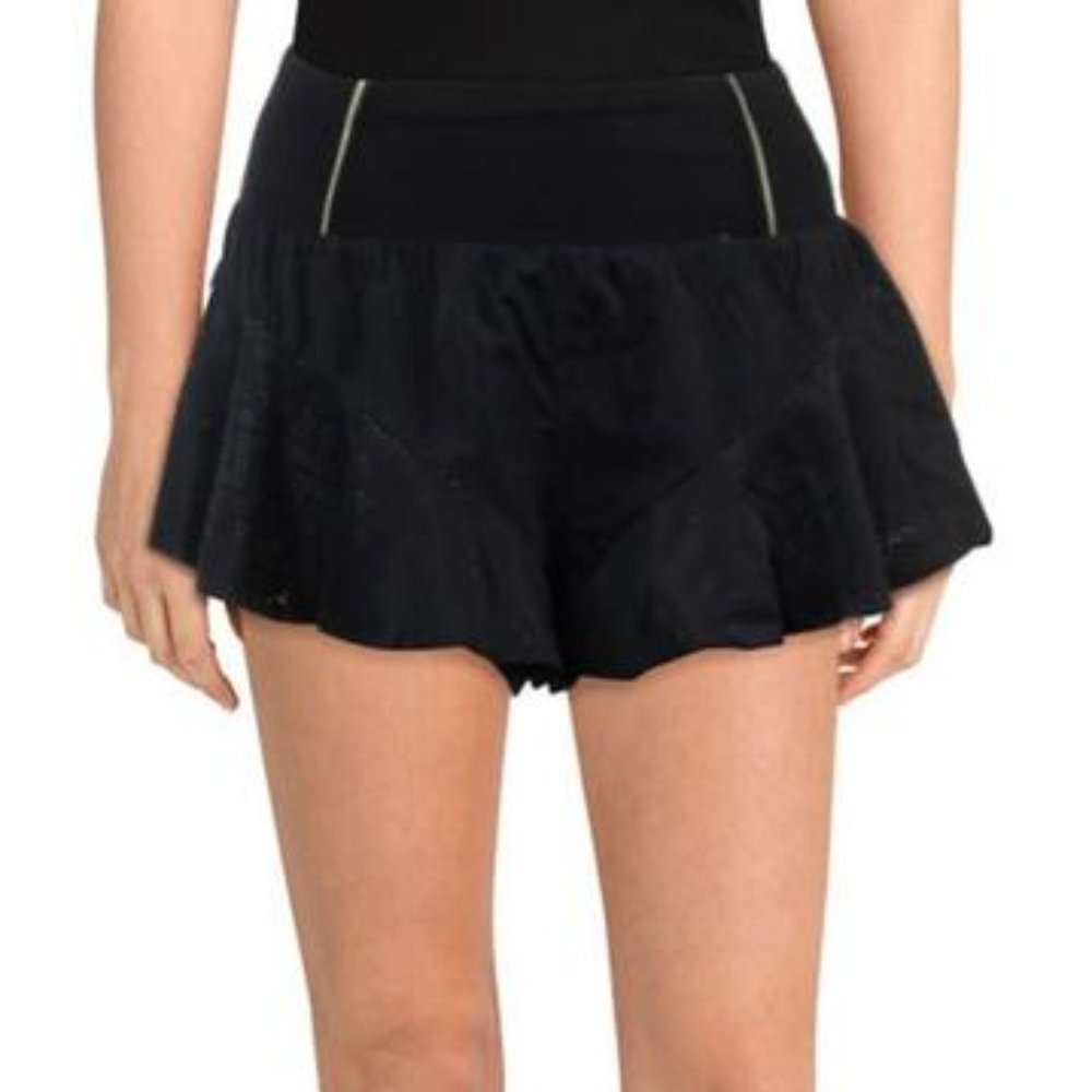 Free People Movement Rain Runner Shorts - Black